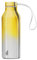 con-tatto Bottle Bottiglia termica con 3 Pareti in Acciaio e Rame - Bevande fredde per 25 ore e calde per 15 ore - Fascia e Tappo Sport Lid inclusi! (Gold Ombre)