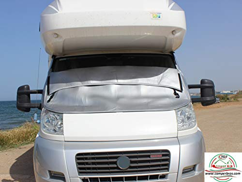 CamperBros Rideaux Isotherme Extérieur - Cabine - Camping-Car Transit 2014-2019