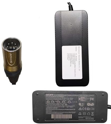 Powatechnic Charger for Ave EBCO Raleigh Citybug Winora e-Bike Li-Ion 36V 42V 2A XLR 5 pin TranzX PST Battery BL03 BL05 BL07 BL09 BL19 BL520 MDA11542002000 MDA254-5XLR DZL(M) 3710A0 WKC420002000