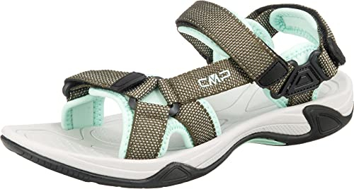 CMP Damen Hamal Hiking Sportsandale, Khaki, 42 EU
