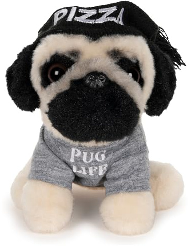 GUND Doug The Pug Pizza-Hut aus Plüsch, 12,7 cm
