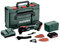 Metabo Akku-Multitool MT 18 LTX BL QSL (613088500) 18V 2x Li-Ion; Ladegerät SC 30; metaBOX 145 L, Art des Akkupacks: Li-Ion , Akkuspannung: 18 V, Akkukapazität: 2 x 2 Ah