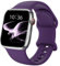 DigiHero Straps Compatible with Apple Watch Strap 38mm 40mm 41mm 42mm 44mm 45mm 46mm 49mm，Silicone Sport Replacement Strap Compatible with iWatch Series 10 9 8 7 6 5 4 SE Ultra 1/2 Women Men Purple A