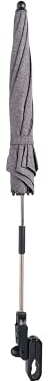 TWISTSHAKE Sombrilla Carrito Bebé UV 50+ para Silla de Paseo Tour, Gris