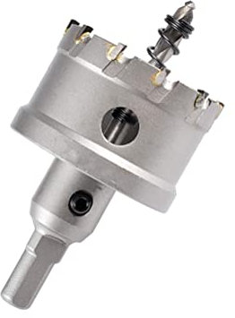 42mm TCT Hole Saw Cutter Drill Bits,Tungsten Carbide Hole Cutter,Heavy Duty Metal Alloy Tool Drill Bits, High Hardness, Durable For Iron,Stainless Steel, Copper