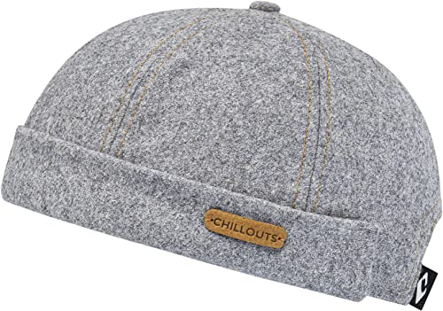 CHILLOUTS Herren Todd Hat Docker Cap, Light Grey, Einheitsgröße EU