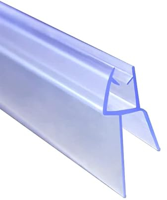 Junta de Estanqueidad de 90cm, Goma para Cristal de 6mm de Mampara de Ducha