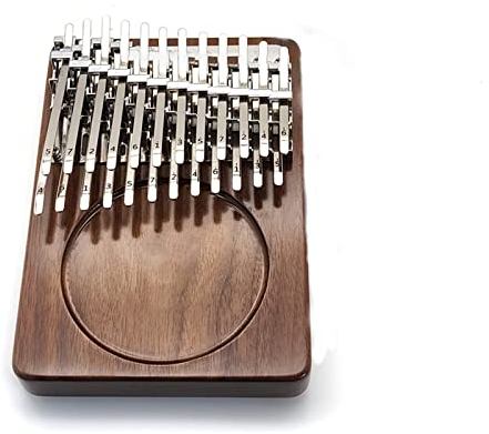 Kalimba Kalimba 24 Key Black Walnu Chromatische Klaviertasteninstrumente