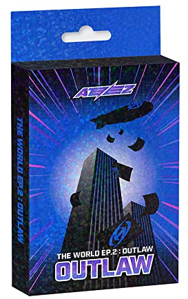 ATEEZ - THE WORLD EP.2 : OUTLAW [PLATFORM VER.] Album+Folded Poster (Random ver. / CD Only, No Poster)