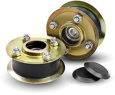 Pre-Installed Bearings Idler Pulley Kit Compatible with Toro 30 Timemaster Exmark Lawn Mower, Replace 131-4529 131-4509 121-5765 125-2532 2 PCS