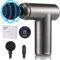 Bestyks Massage Gun Deep Tissue Electric Percussion Handheld Muscle Massager for Pain Relief Fitness Recovery Body Shaping with 2 Heads Quiet