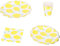 Ensemble De Vaisselle De Fête D'anniversaire Au Citron, Mignon, Sur le Thème des Fruits, Pour Fête De Mariage, Gobelets En Papier, Assiettes, Serviettes, Service De Table Pour Fête à Thème Citron