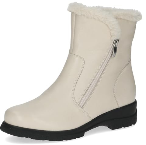 CAPRICE Comfort Damen Winterstiefel ohne Absatz mit Reißverschluss Gefüttert