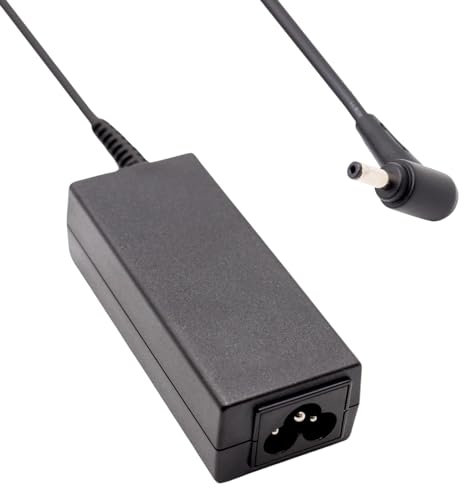 WIKIPARTS Laptop Charger 45W 19V Power Supply Adapter for ASUS Vivobook 14 15 S14 S15 E203M E406M E410M X540S X540L X540UA X540SA X553M X553S X556U, Zenbook 13 14 15 UX303U UX305 UX305C UX330U UX430U