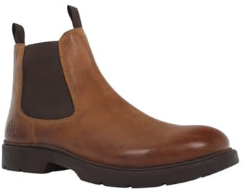 Lumberjack Charlie, Stivali Chelsea Uomo, Cuoio, 45 EU