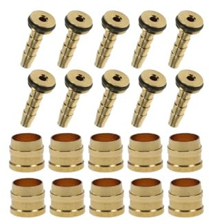 10 Stück TEKTRO Olive & Pin für hydraulische Bremse Disc 12x5.5 Auriga Draco