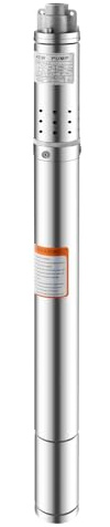 Pompa sommersa in acciaio inox da 2 pollici, 370 W, con cavo da 15 m, altezza di mandata 55 m, 1000 l/h per fontane, irrigazione e drenaggio