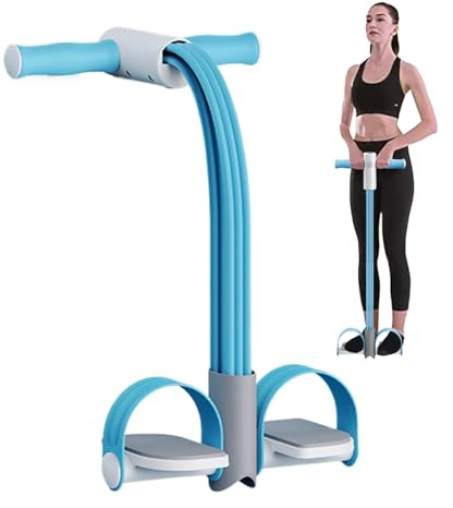 Fitness -Pedal -Puller -Seil - -Pedal -Puller -Seil, Home -Widerstandsband | Setzen Sie Sich zum Kerntraining, das -Werkzeug für Arme Beine abs und Flexibilität EIN.