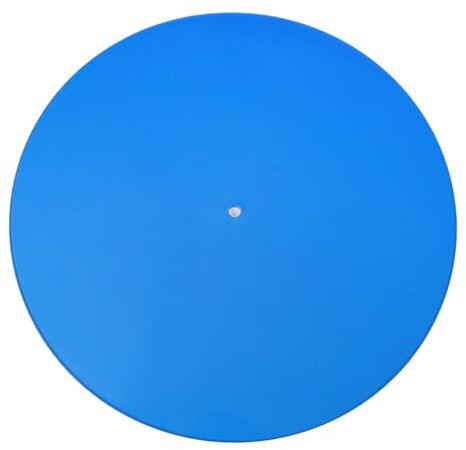 Fazvncv Tapis de platine en acrylique pour tourne-disque vinyle améliore le remplacement des plateaux sonores