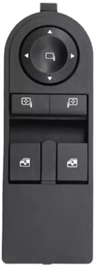 Viviance Auto Auto Fensterheber Steuerung Schalter Knopf Fit kompatibel mit Opel Astra H Zafira B 2005-2015 - 6 PIN