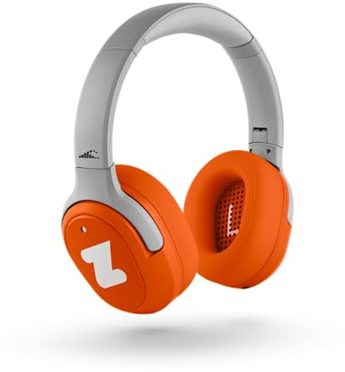 H2O Audio Zwift x RIPT Ultra Over-Ear Sport Headphones - 100% Sweatproof Zwift Training Headphones - Premium Sound, Active Noise Cancellation, and Transparency Mode - 50-Hour Battery Life