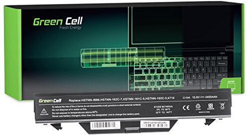 Green Cell® Standard Série ZZ06 ZZ08 Batterie pour HP ProBook 4510s 4515s 4710s 4720s Ordinateur PC Portable (6 Cellules 4400mAh 10.8V Noir)