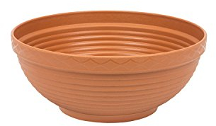 Prosperplast 0,9 L Pflanzschale Blumenkübel Blumentopf braun Terracotta D 16,5 cm Schale