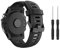 TOPsic Armband Kompatibel mit Fenix 3 Armband, Silikon Sportarmband Uhr Band Strap Ersatzarmband Uhrenarmband mit Werkzeug für Fenix 3/Fenix 3 HR/Fenix 5X Smart Watch