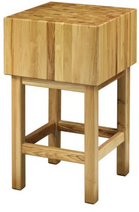 Planche à découper bois souche butcher 80x60 épaisseur 35 RS0602