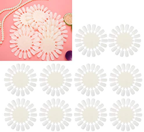 Palette, présentoir de 10 faux ongles à vernir Convient Pour Divers Présentoirs Presentoir Ongles Pour Outils/Modèles De Présentation De Décoration D'Ongles