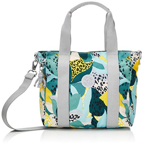 Kipling Damen Asseni Mini Tote Mehrfarbig (Urban Jungle) ,33x21x14 cm (B x H x T)