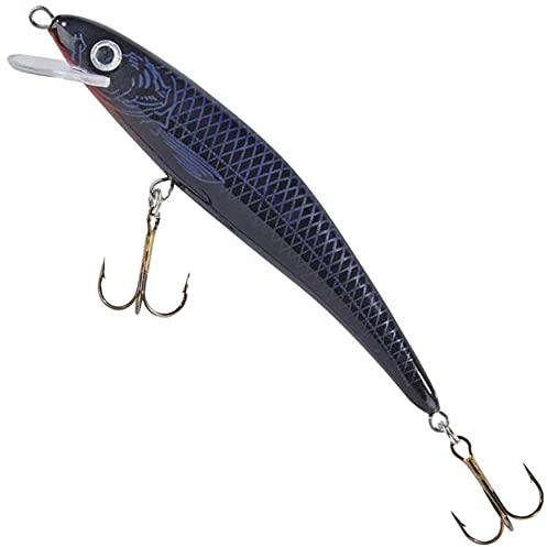 Balzer Matze Koch Zanderwobbler UV Booster 13cm 13g Flachläufer, Farbe:Night Crawler