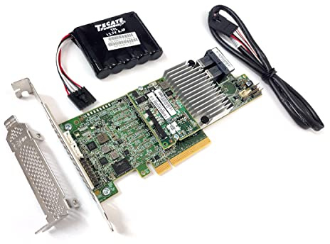 LSI MegaRAID 9361-8i 03-25420-14B RAID-Controller-Karte (12 Gbit/s, 8 Ports, 1 GB, DDR3, SATA/SAS PCI-Express 3.0, x8, RAID-Controller-Karte mit Cachevault-Flash-Modul)