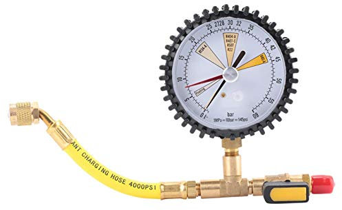 Boaby Manometer Klimaanlage Kühlung Stickstoff Druckmessgerät Manometer Drucktesttabelle