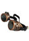 Ulalaza Vintage Steampunk Brille Brille viktorianischen Retro Cyberpunk Gothic Cosplay