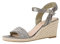 Tamaris Women's Damen 1-1-28360-28 724 40 Heeled Sandal, Emerald Pleats, 6.5 UK