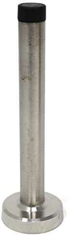 fiXte Stainless Steel Door Stop Wall Floor Mounted Stopper Skirting Board Metal Buffer (150mm)