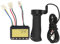 E-Scooter-Controller und Lenker, 12 V 250 W 3-Draht-Bürsten-Controller, Verlängertes Kabel-Handgriff-Set, Elektrischer Fahrradlenker Elektro Roller