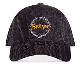 Difuzed Herr der Ringe - Sauron - Casquette Ajustable, schwarz/grau, Einheitsgröße