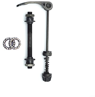 HpLive Fahrrad Schnellspanner Mountainbike Vorderrad Achse Fahrradachse mit 25 mm (1/4) Nabenlagern