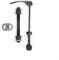 HpLive Fahrrad Schnellspanner Mountainbike Vorderrad Achse Fahrradachse mit 25 mm (1/4) Nabenlagern