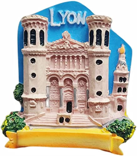 Lyon Frankreich Magnet Kühlschrank Kühlschrank Magnet Dekoration Aufkleber Souvenir Harz Handwerk Küche Whiteboard