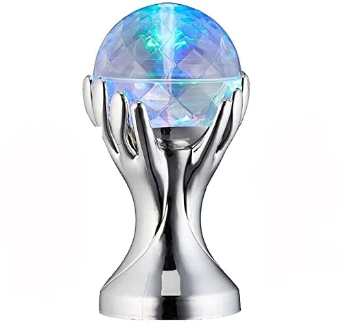 LED Partyleuchte Hand Discokugel 360° Lichteffekt Rotation Partylicht Disco Party Projektor Discolicht Kugel