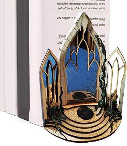 Visiblurry Serre-Livres décoratifs Stargate Serre-Livres décoratifs Serre-Livres transfrontaliers créatifs Décor de Bureau pour Salon Chambre Décoration d'halloween Serre-Livres Magiques Serre-Livres
