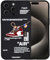 Kompatibel mit iPhone 15 Pro Hülle Heiße Sportschuhe Marke Kreatives Bemaltes Design Weiches Silikon Stoßfest Cover Case für iPhone 15 Pro 6,1 Zoll 2023 Schwarz