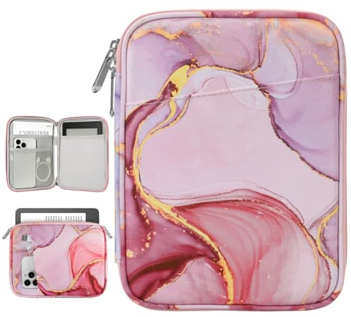 Vinabilia 6-7 Zoll Sleeve Tasche Hülle für 7 Der Neue Kindle Paperwhite und Kindle Colorsoft Signature Edition, 6 Kindle 11. Gen, 6,8 Kindle Paperwhite, Kindle Oasis E-Reader, Trübes Rosa