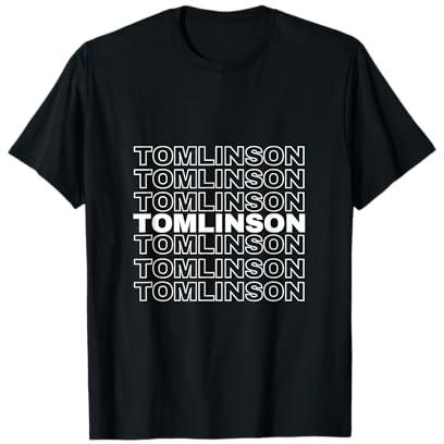 Tomlinson Proud Family Retro Reunion Nom de famille T-Shirt