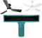 Cleaning Vacuum Cleaner, Ceiling Fan Cleaner Duster with Vacuum Attachment for High Ceiling-Furniture Cleaning, Ceiling Fan Cleaning Tool Accessories for Most Vacuum Cleaners (01_Blue)