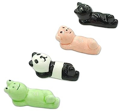 Cabilock Porta-Bacchette in Ceramica A Forma di Animale Stile Casuale