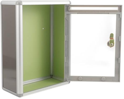 CAXUSD Acryl Einwurfbox Klein Mit Schlitz Für Kummerkastenkarten Und Spendenboxen Wahlboxen Aus Stabilem Material Für Geld Und Lose